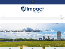 Tablet Screenshot of impactseven.org